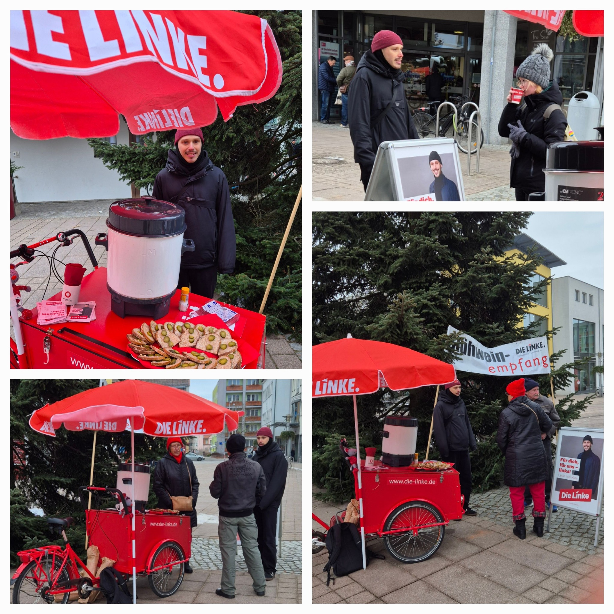 Glühweinempfang der Linke-Fürstenwalde